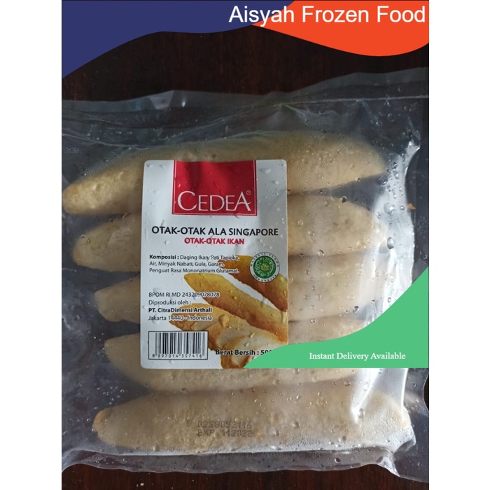 

Cedea Otak otak Ala Singapore 500gr