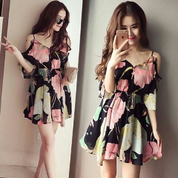 ❤️Bodycon Dress Brukat Brokat Lace Lokal Bandung❗️Lengan Terompet Yellow Mustard Belleza Dress MPD