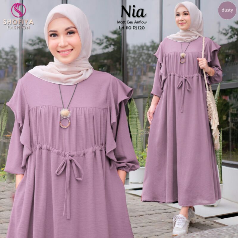 NIA &amp; AYARA Midi Dress Ori by Shofiya