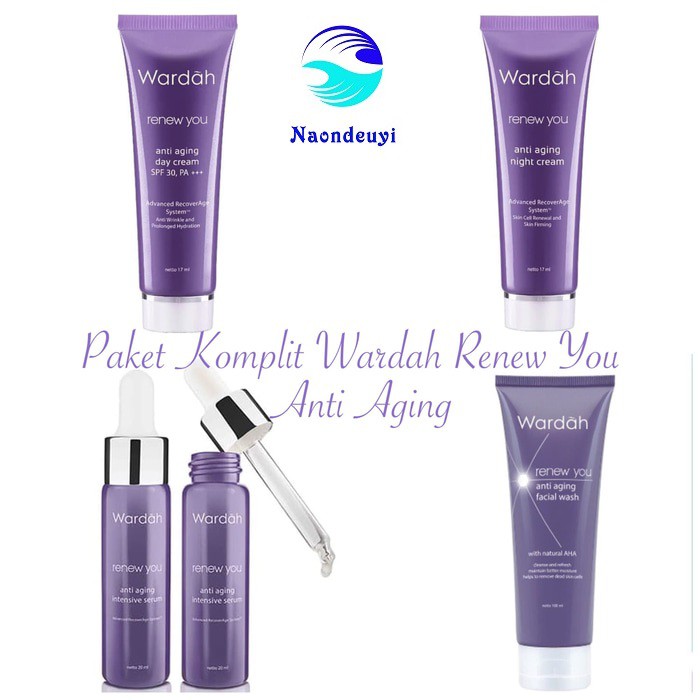 Paket Komplit Wardah Renew You Anti Aging