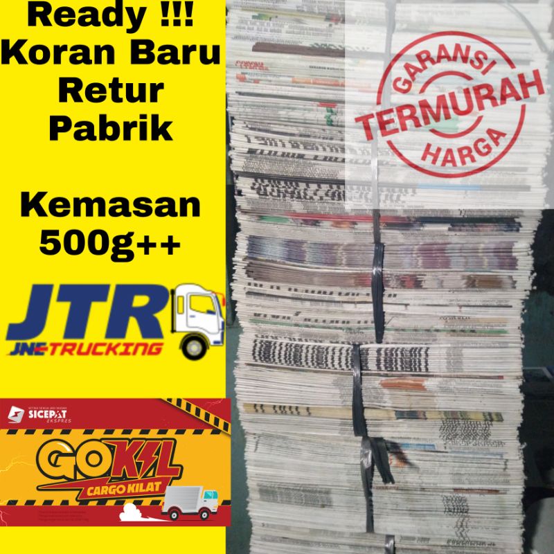 Jual Koran Baru Retur Pabrik 500gram Bukan Koran Bekas Baca Koran Kiloan Koran Baru Koran 1431