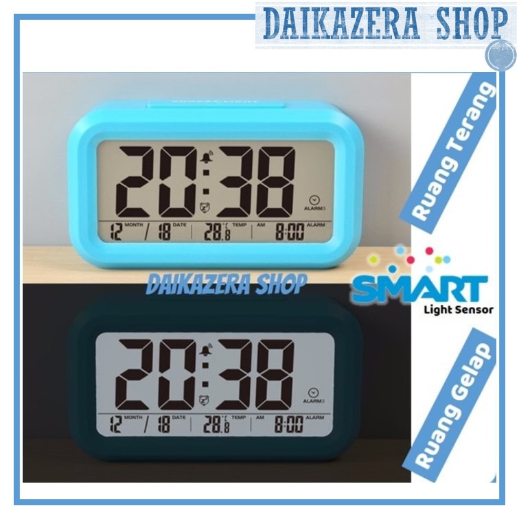 Jam Weker / Smart Timepiece Backlight Alarm Clock JP9901-2