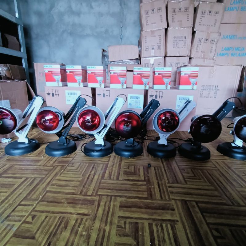 Alat fisioterapi set Lampu Terapi infra red infra merah infrared terapi otot sendi pegal stroke Philips