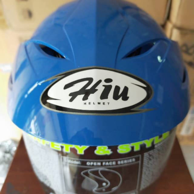 Helm Hiu Nico Biru AL
