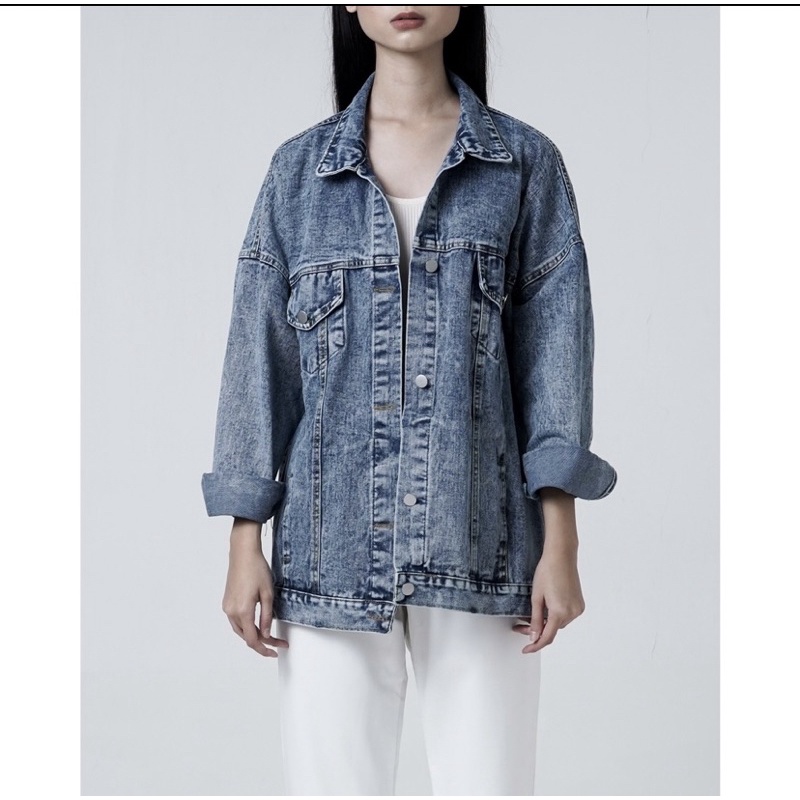 Preloved Jaket Jeans This Is April