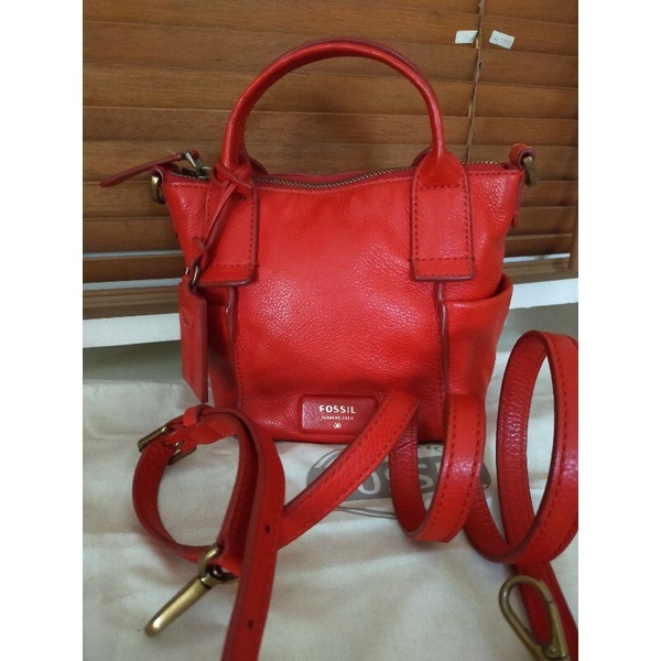 Fossil Emerson mini red