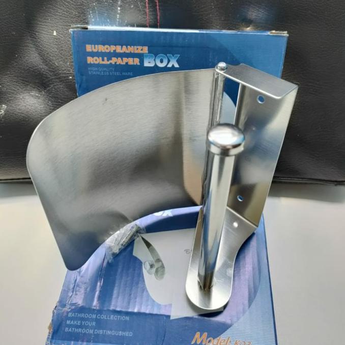 New Tempat Tisu Toilet Stainless Steel / Tempat Tisu Toilet Roll