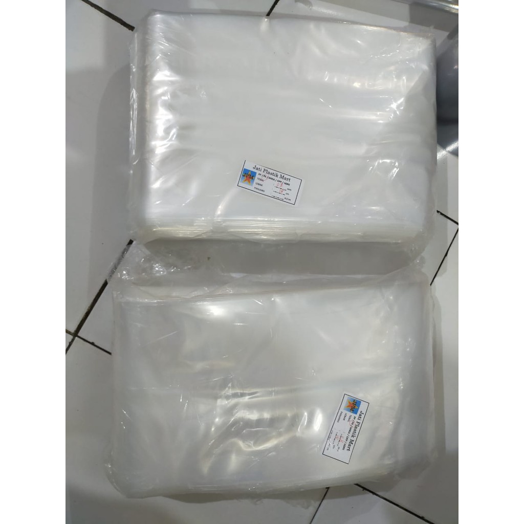 

Plastik Bungkus Ikan Plastik Roll PE Tebal 0.8 Micron Lebar 15,18&20 cm Panjang 100 m