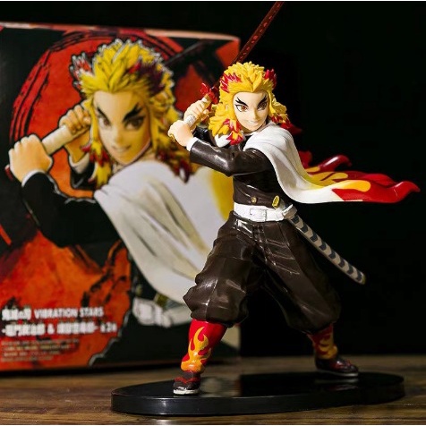 Anime Action Figure Demon Slayer Kimetsu No Yaiba Rengoku Fire Hashira