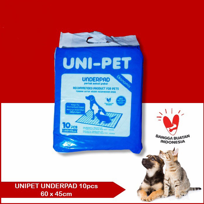 Uniped Underpad Hewan isi 10