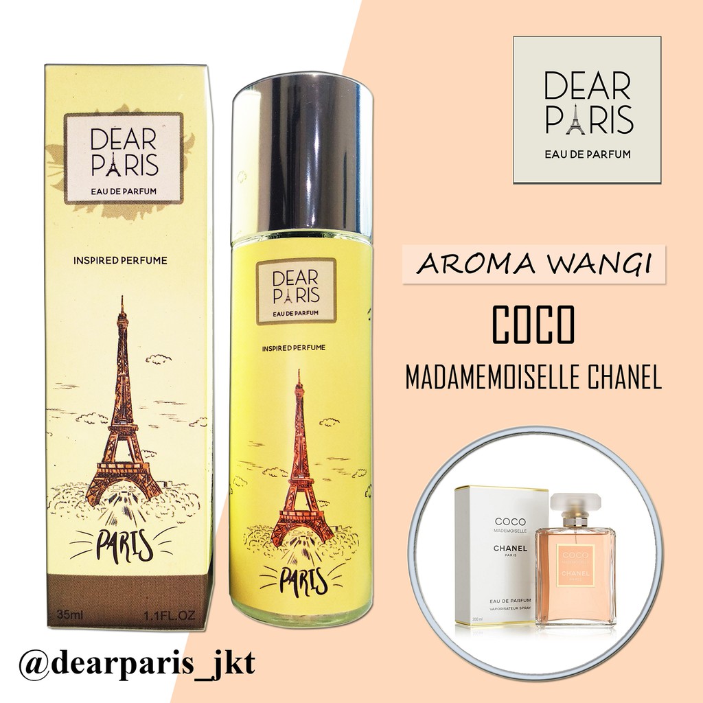 Parfum Wanita Premium | Dear Paris Perfume Inspired by Coco Chanel