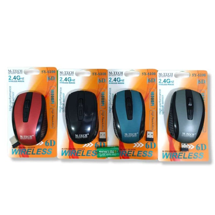 M-Tech Mouse wireless SY-6100 2.4Ghz