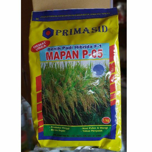 Benih Padi Mapan 05 Hibrida 1kg