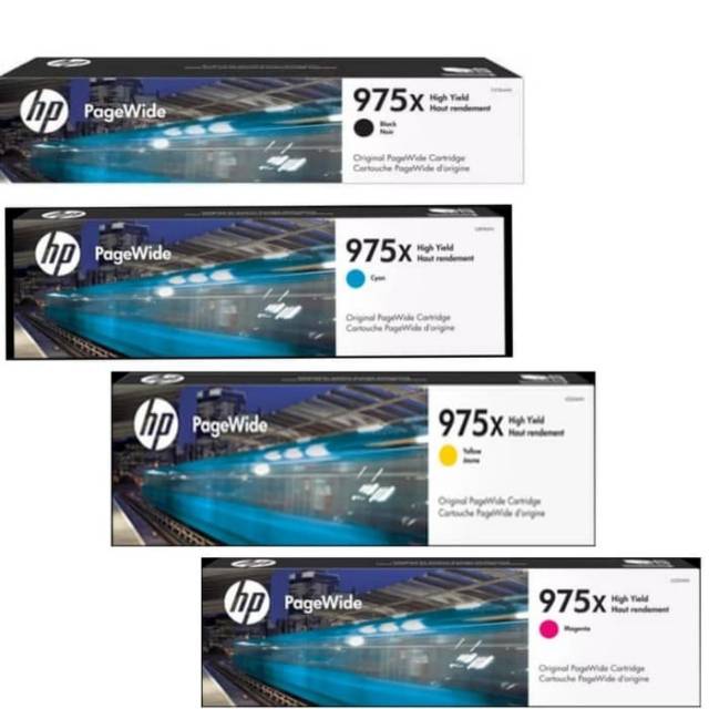 TINTA HP 975X BLACK + 975X COLOUR HIGH YIELD PAKETAN