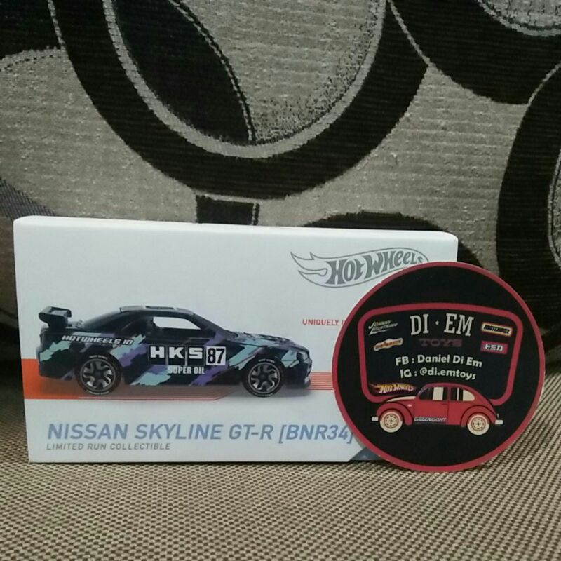 Hot Wheels id Nissan Skyline GT-R [BNR 34]