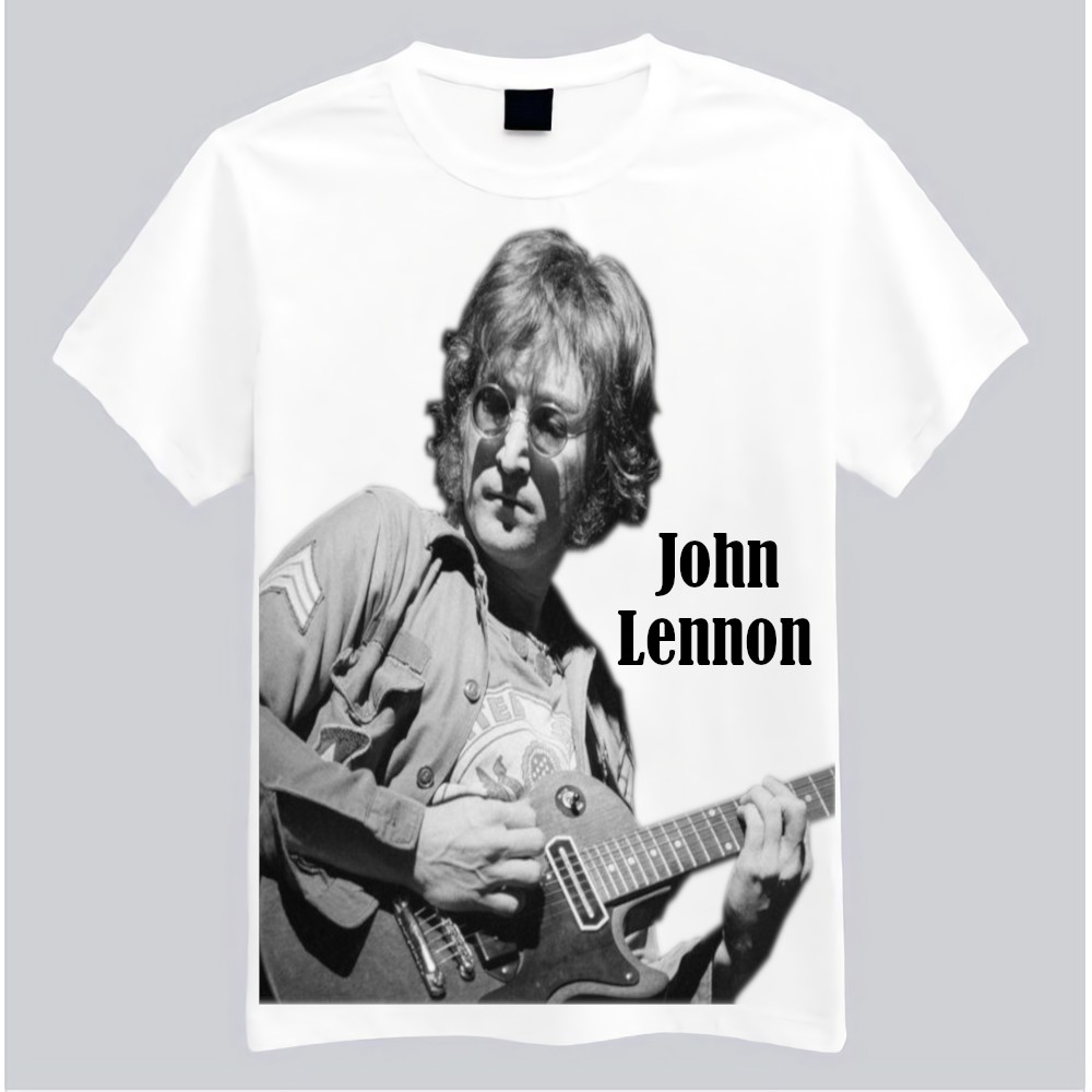 JOHN LENNON KAOS JUMBO BIG SIZE KAOS DISTRO Shopee Indonesia