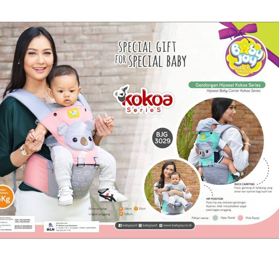 BABY JOY Gendongan Hipseat KOKOA Series - Gendongan Bayi Depan KOKOA