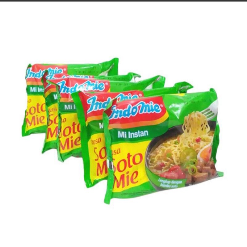 

Indomie rasa soto mie instan [ 70g/ 5pcs ]