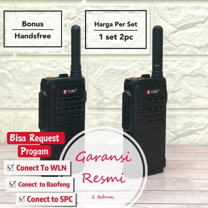 q00aqqq Sepasang Ht Handy Talky Wt Walkie Talkie Toriphone Th 200 Tori Th200 Sd201S