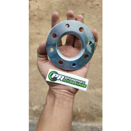 Adaptor spacer plendes piringan cakram disc datar tromol depan RX King flat Yamaha tebal 10mm-2