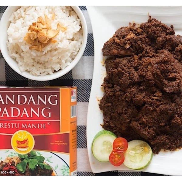 

RENDANG SAPI PADANG RESTU MANDE 300gr