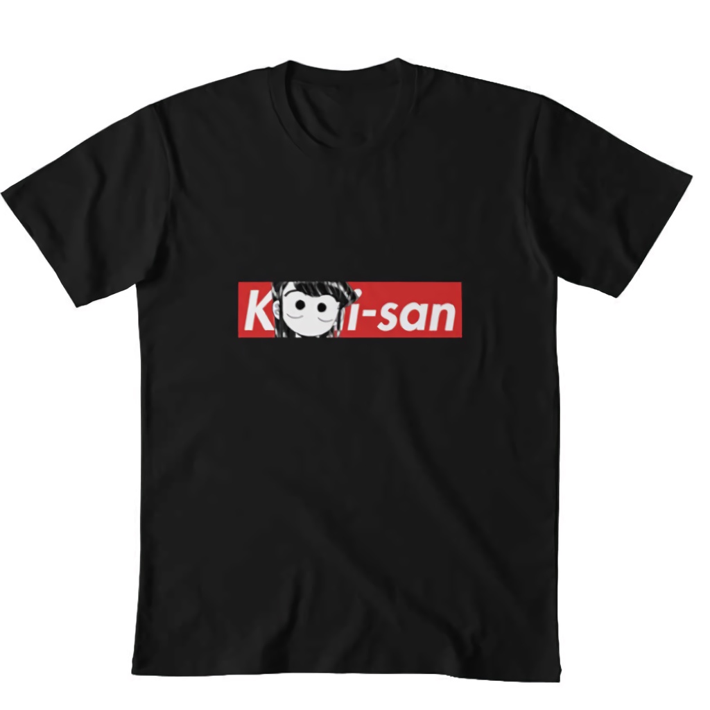 Tshirt Komi-san Box Black Premium Unisex