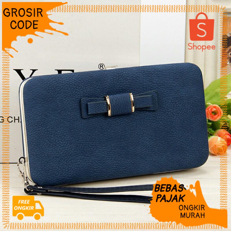 DOMPET CANTIK E4006/T1318 DOMPET BAGUS DOMPET MURAH DOMPET PANJANG DOMPET WANITA DOMPET IMPORT