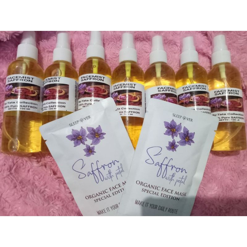 saffron / face mist saffron / safron