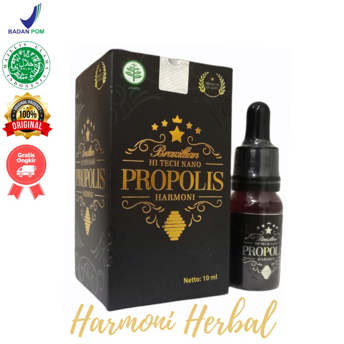 Propolis Brazilian Hi Tech Nano Harmoni 10ml Non Bee Wax