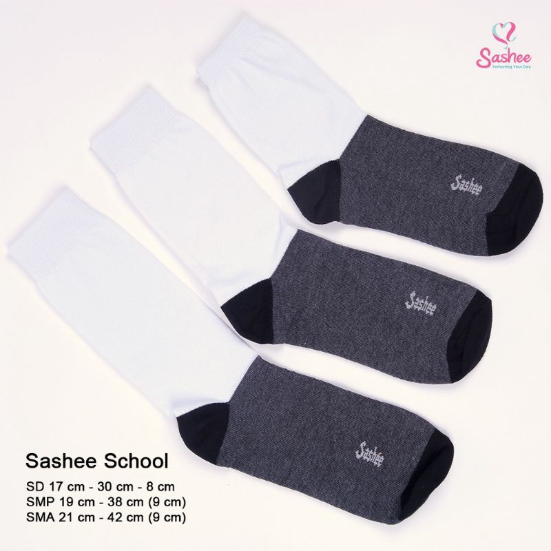 Kaos Kaki Anak Sekolah SD, SMP, SMA, MI, MTs, dan MA by Sashee School