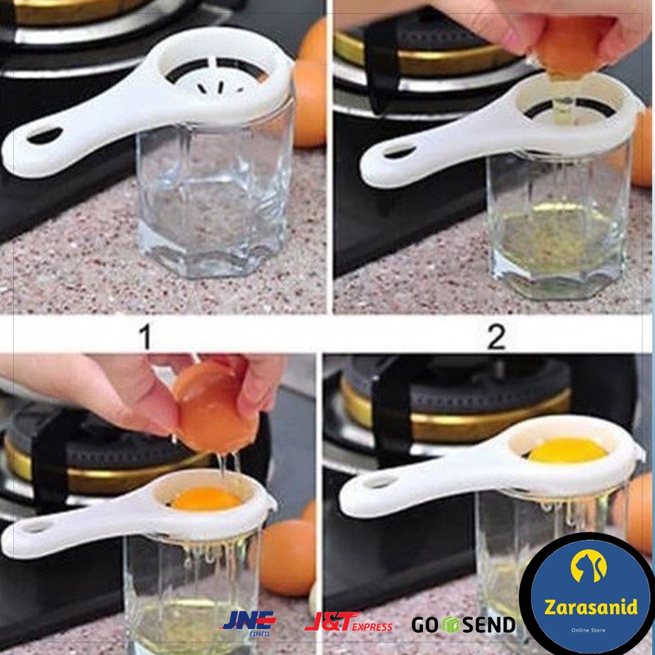 Saringan Alat Pemisah Putih Kuning Telur Egg White Separator Praktis Murah
