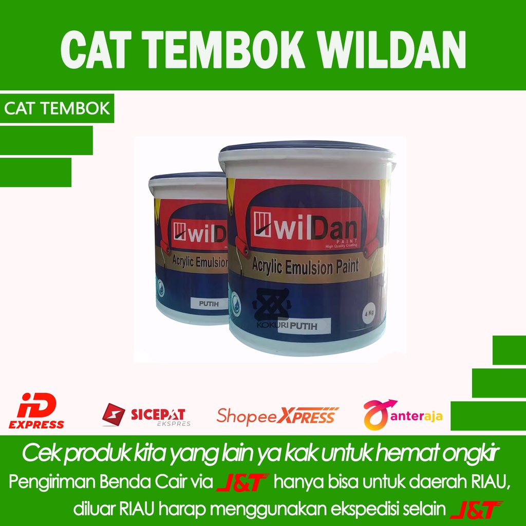 CAT TEMBOK WILDAN 20 KG