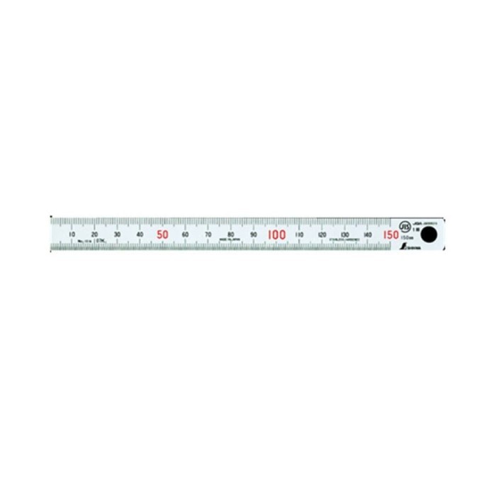 

Shinwa Penggaris 30 cm Stainless Steel Rule Hard Chrome JIS 13013