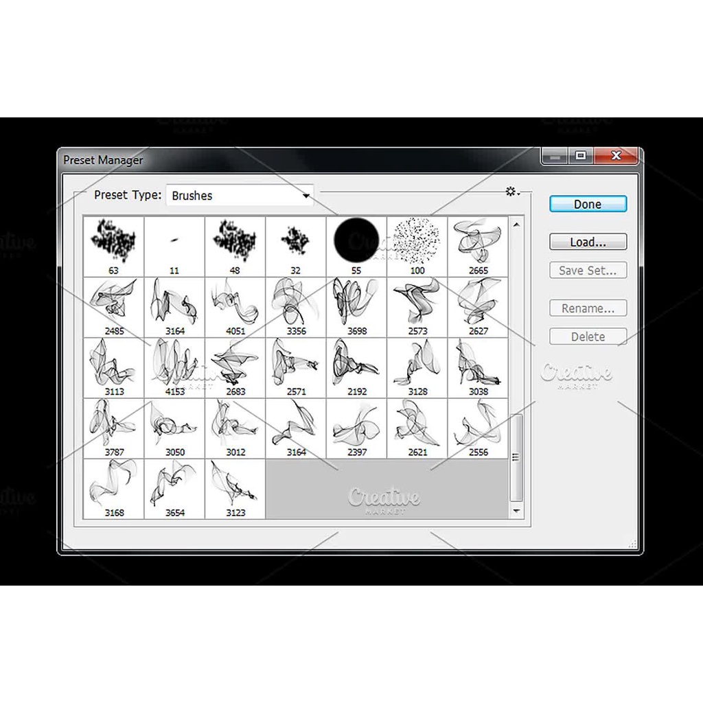 Smoke Photoshop Brushes - Photoshop