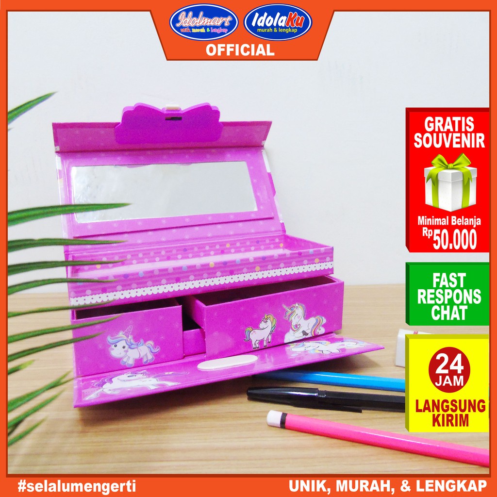 IDOLAKU  Tempat Pensil Kode 3D Karakter