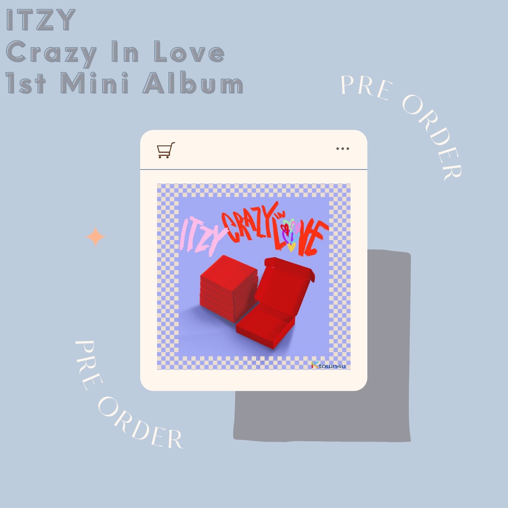 [DP] PO Album ITZY - Crazy In Love (1st Full Album)