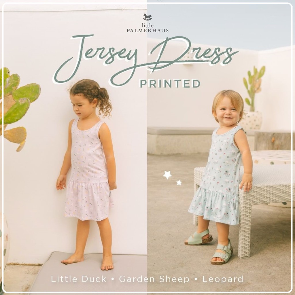 Little Palmerhaus Printed Jersey Dress