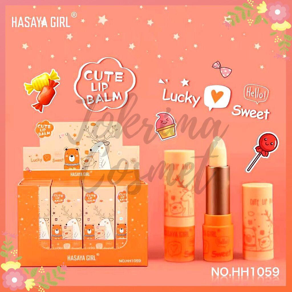 (CYBER) COD TERBARU  Lipbalm Premium Cute Hasaya Girl with Box [HH1059]