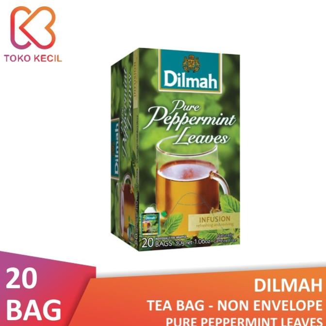 

[COD] Dilmah Tea Bag Non Envelope Peppermint (Isi 20 Pcs) [COD]