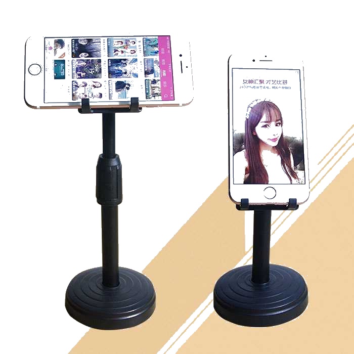 Lazypod Stand Smartphone Adjustable Desk Tablet Holder Metal Stand for Smartphone / Tablet RT-US04