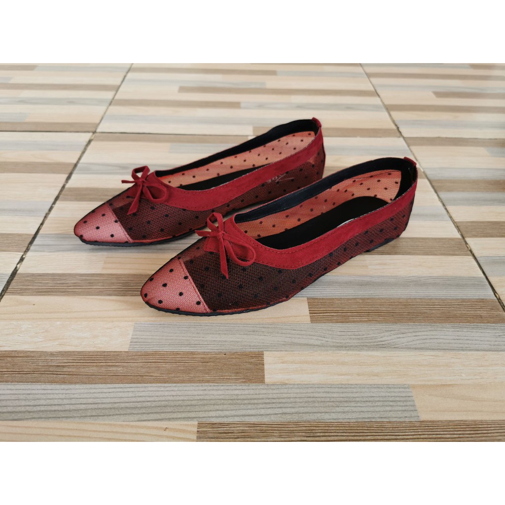 Arlaine- Violet Flat Shoes