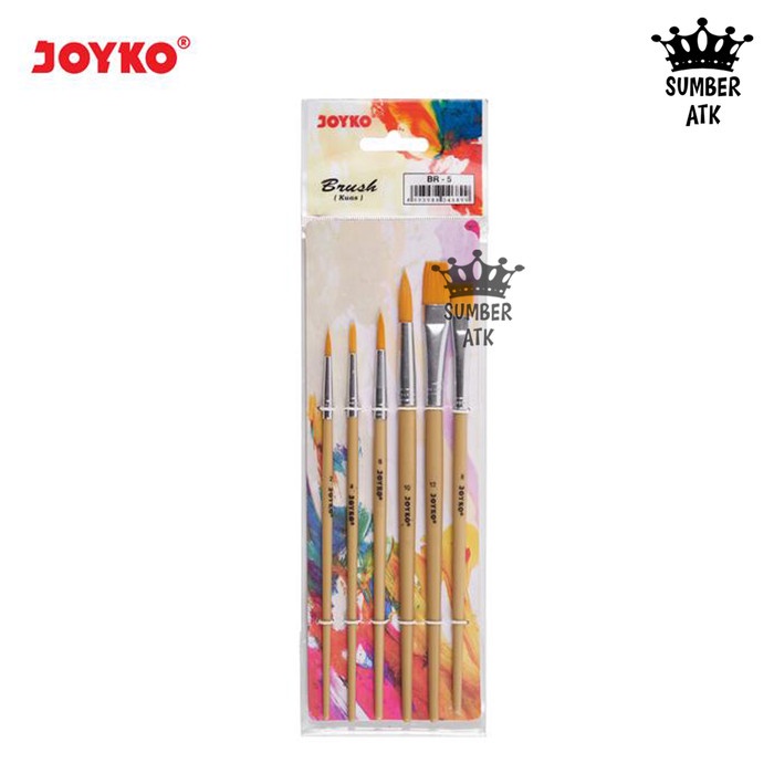 

Produk Terbaru Brush Kuas Cat Air Cat Minyak Lukis Acrylic Joyko Br-5