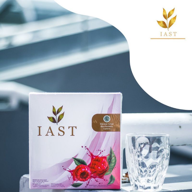 IAST Fiber Indonesia - 1 Box (isi 14 sachet) - Pelangsing Alami - BPOM/Halal
