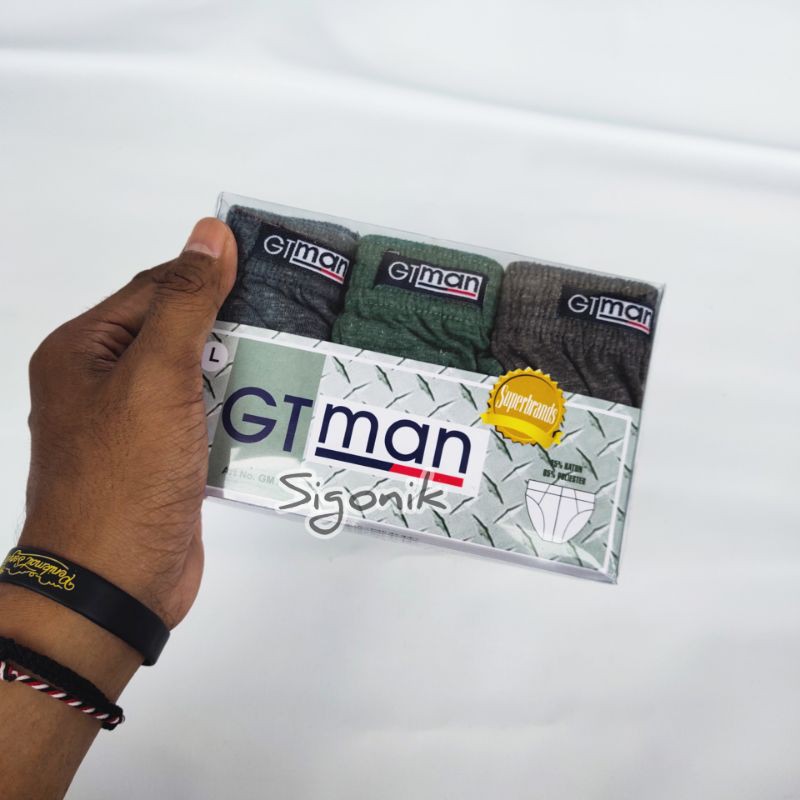 CD Celana Dalam Pria Dewasa Cowok Remaja GT Man GMY M L XL Original