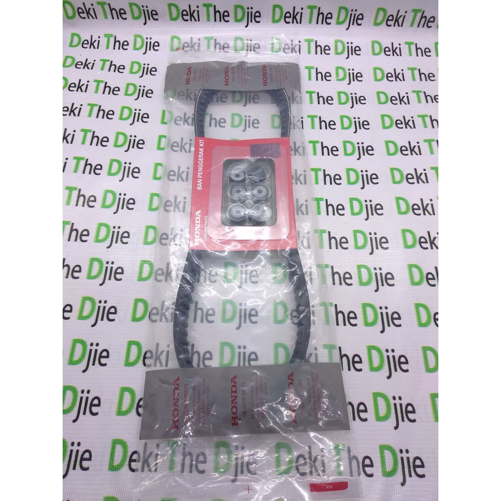 V-Belt Fan belt Honda Beat Karbu Scoopy Karbu Set+Roller (100% Original HGP)