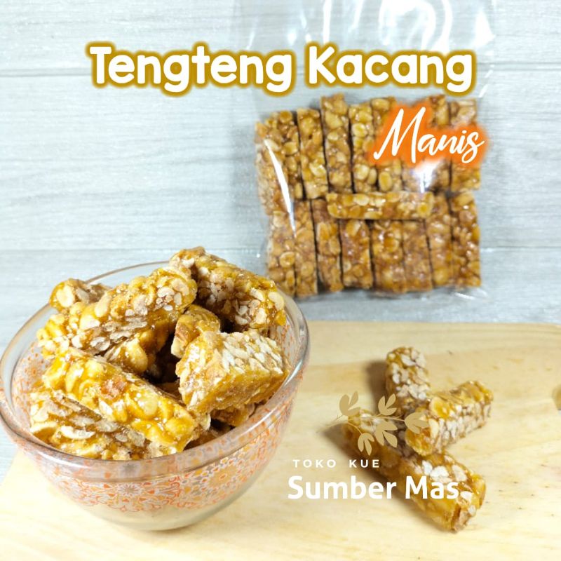 KUE TENG TENG KACANG MANIS TERLARIS TERMURAH (250 GRAM)