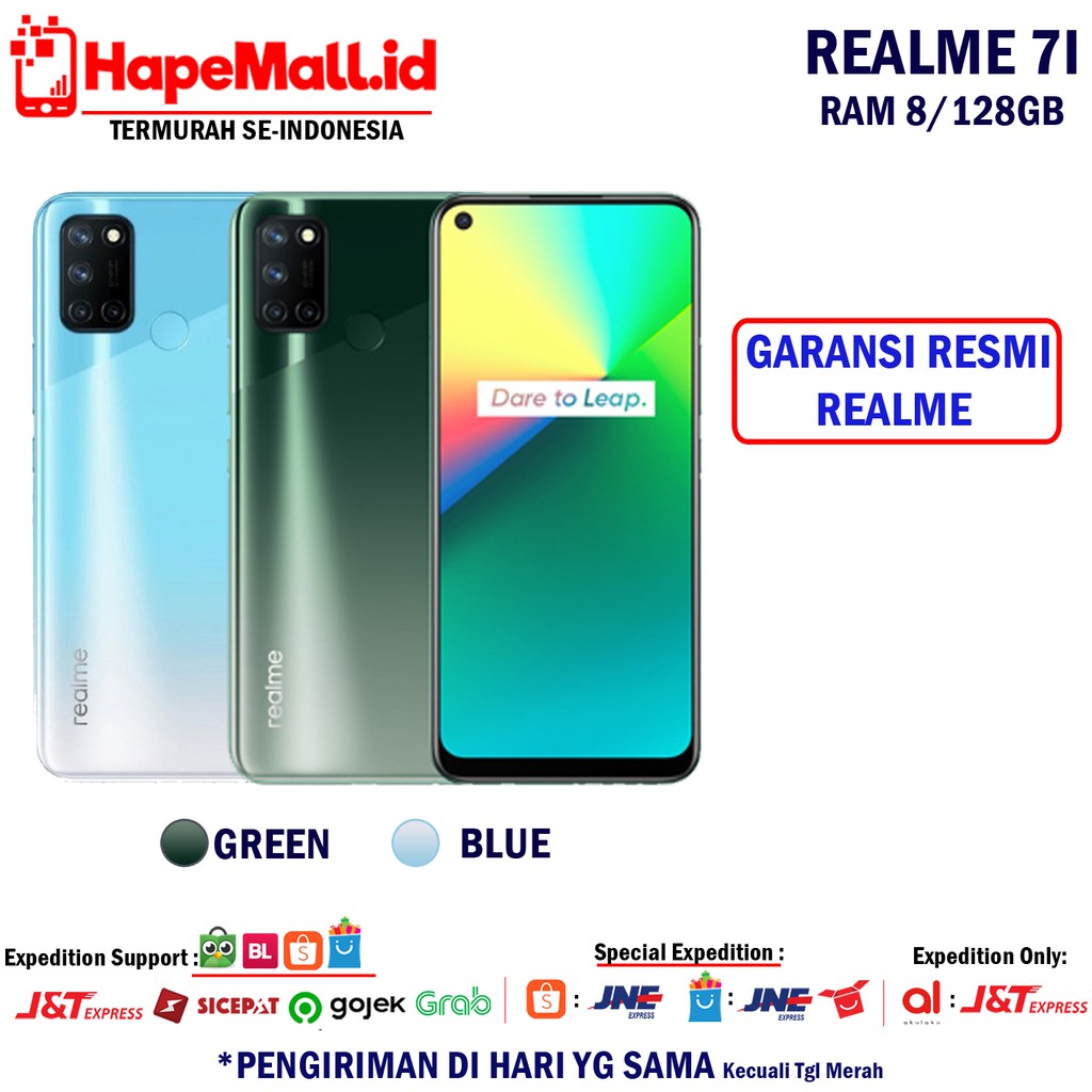 REALME 7I RAM 8/128GB GARANSI RESMI REALME INDONESIA TERMURAH