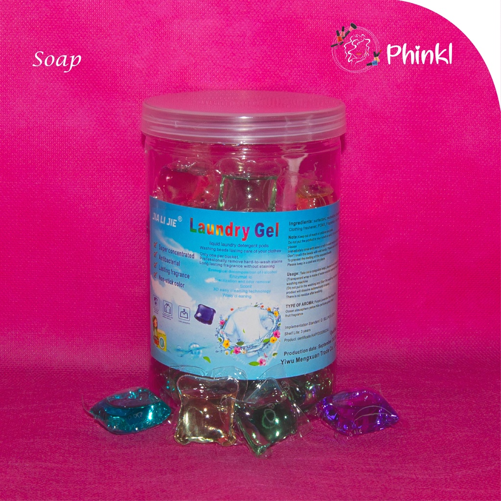 `ღ´ PHINKL `ღ´ laundry beads ball magic sabun cuci pakaian ajaib penghilang noda pelembut pewangi