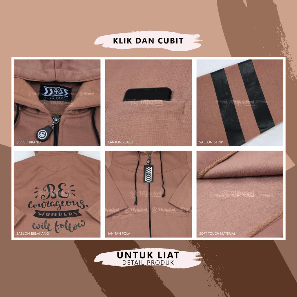 ⚠️DISKON BESAR⚠️ HIJACKET BEAUTIX ORIGINAL JAKET WANITA JAKET MUSLIMAH HIJABER NO.1 DI INDONESIA-4