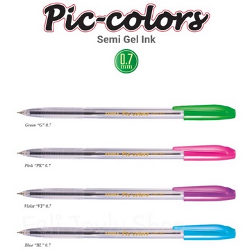 

Zebra Pulpen Piccolors Semi Gel Ink - 0.7 mm Satuan